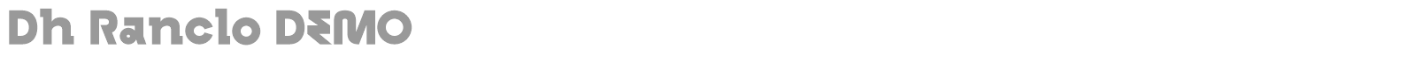 Dh Ranclo font preview